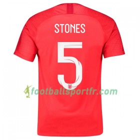 Tenue Angleterre Stones 5 Exterieur Coupe du monde 2018 Maillot de Foot